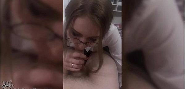  Horny Teacher Fucking with Student after Class - Closeup